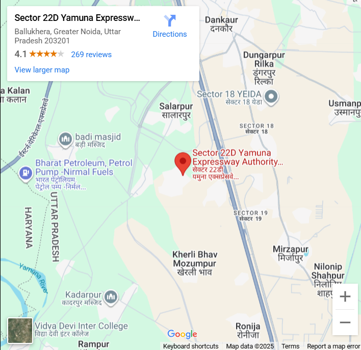 Prime Location Map - Greater Noida